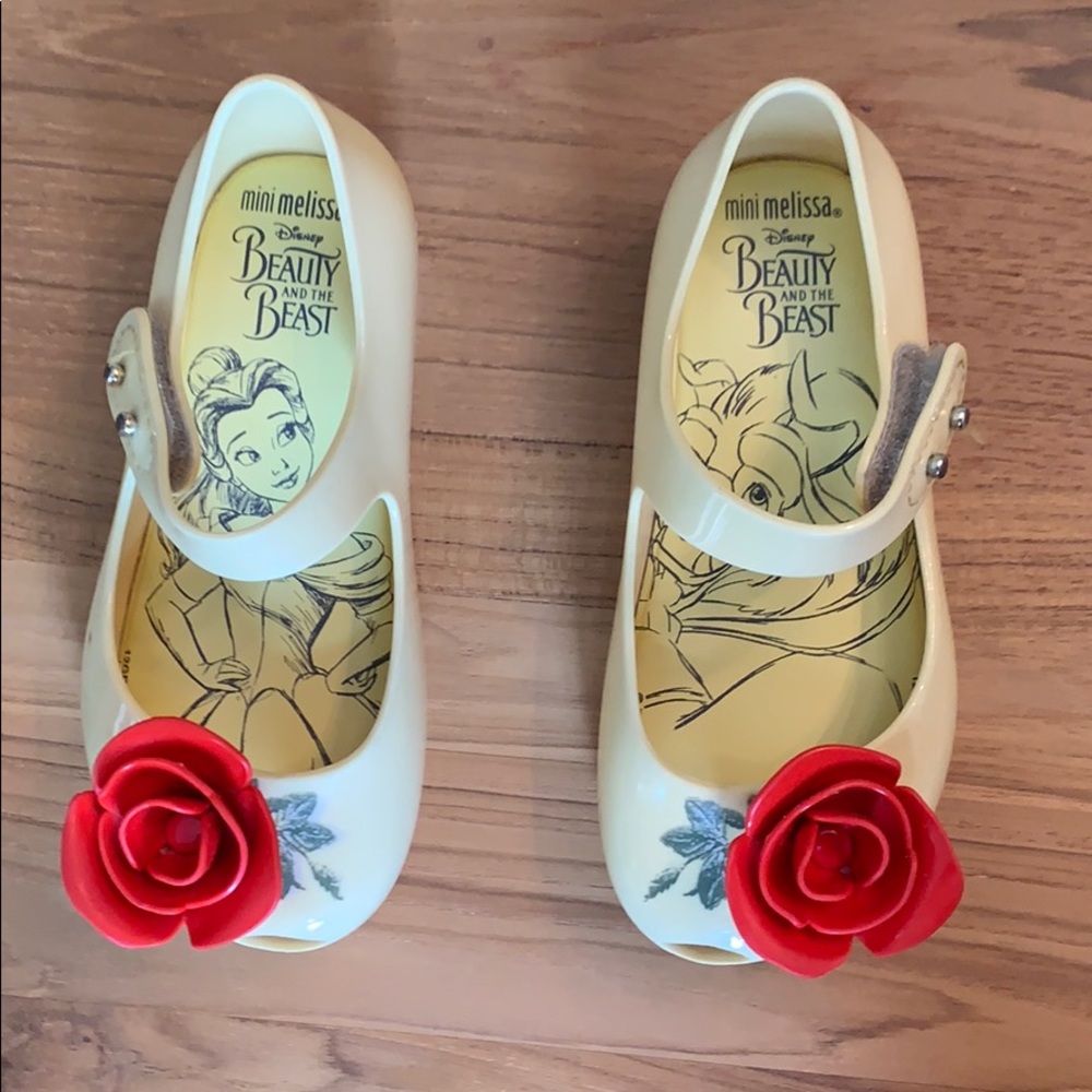 Mini Melissa Beauty and the Beast Maryjanes